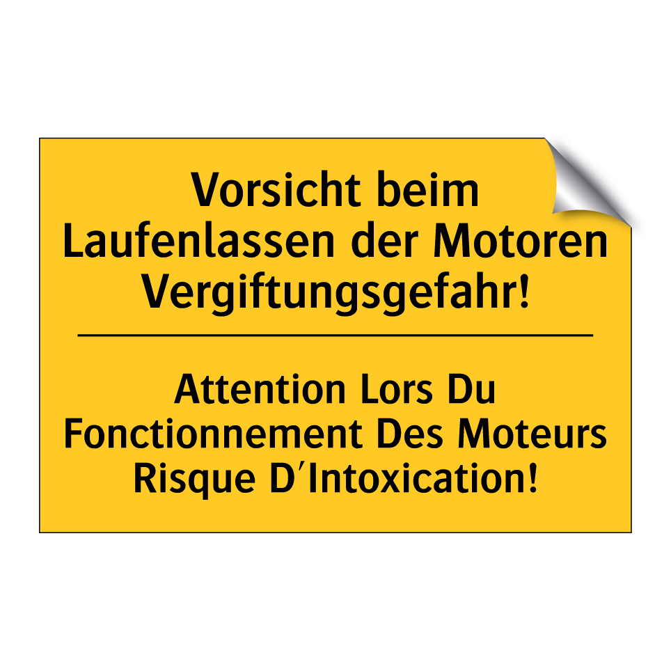 Vorsicht beim Laufenlassen der  /.../ - Attention Lors Du Fonctionnement  /.../