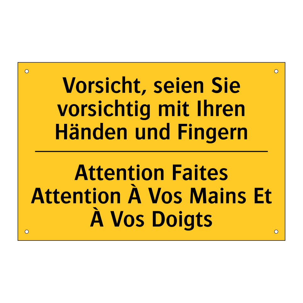 Vorsicht, seien Sie vorsichtig  /.../ - Attention Faites Attention À Vos  /.../