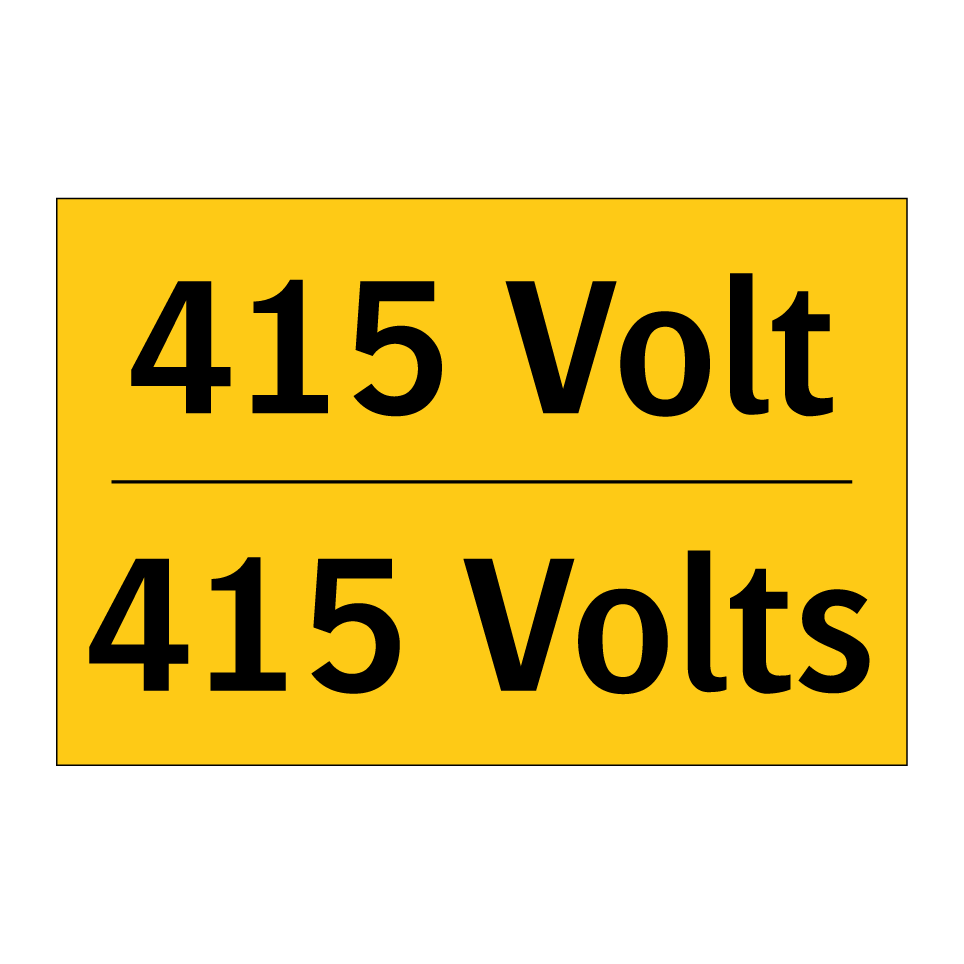 415 Volt - 415 Volts
