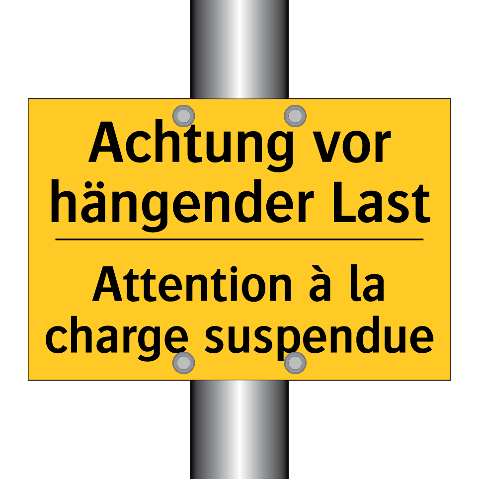 Achtung vor hängender Last - Attention à la charge suspendue /.../