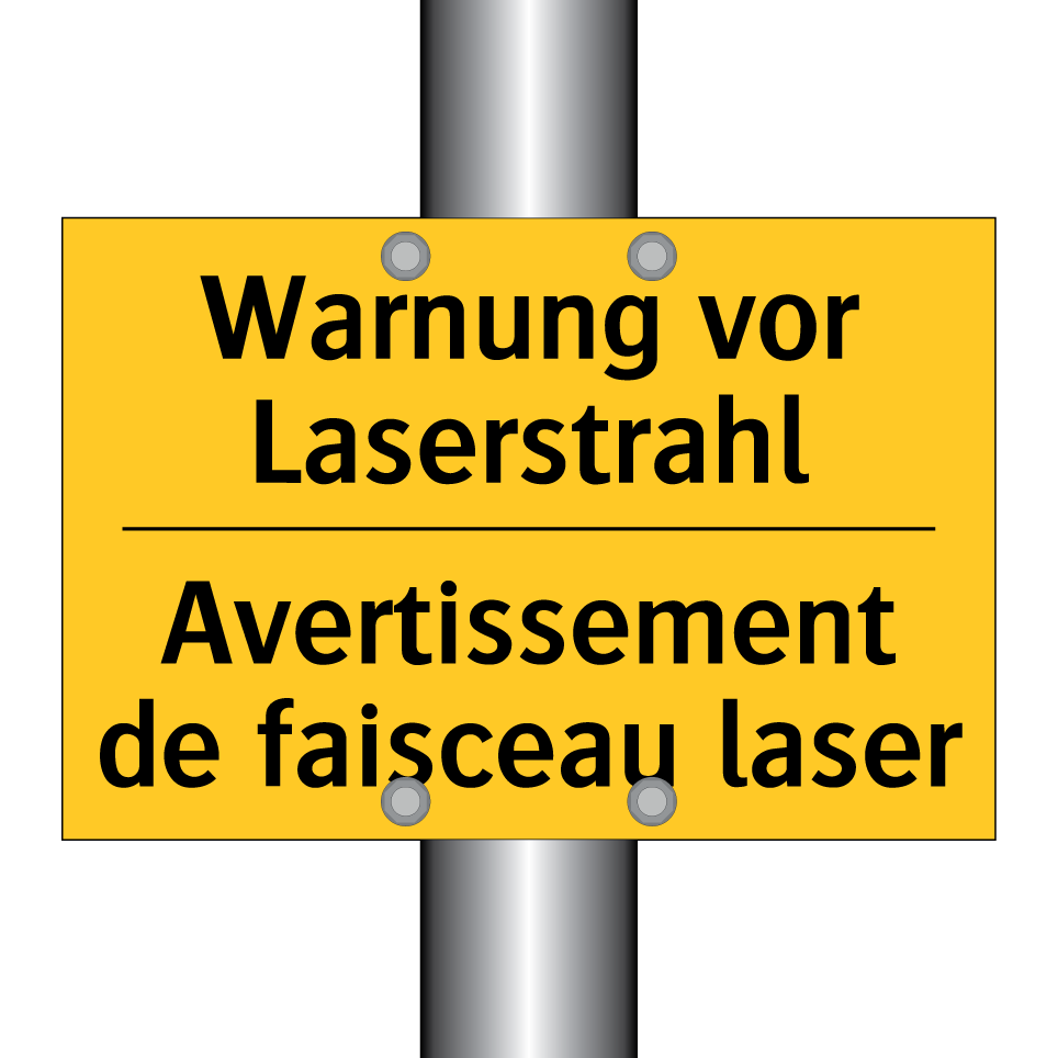 Warnung vor Laserstrahl - Avertissement de faisceau laser /.../