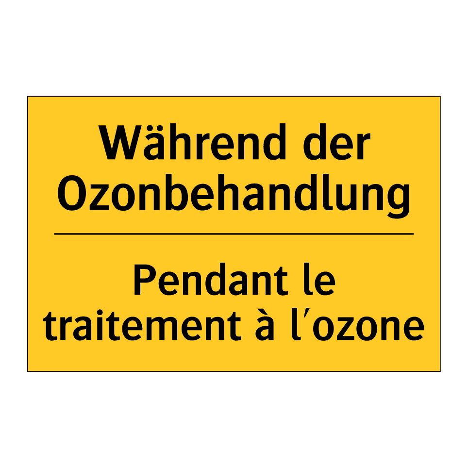Während der Ozonbehandlung - Pendant le traitement à l'ozone /.../