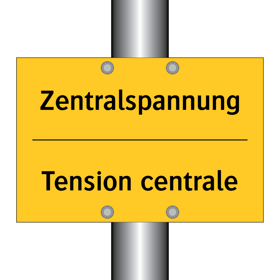 Zentralspannung - Tension centrale
