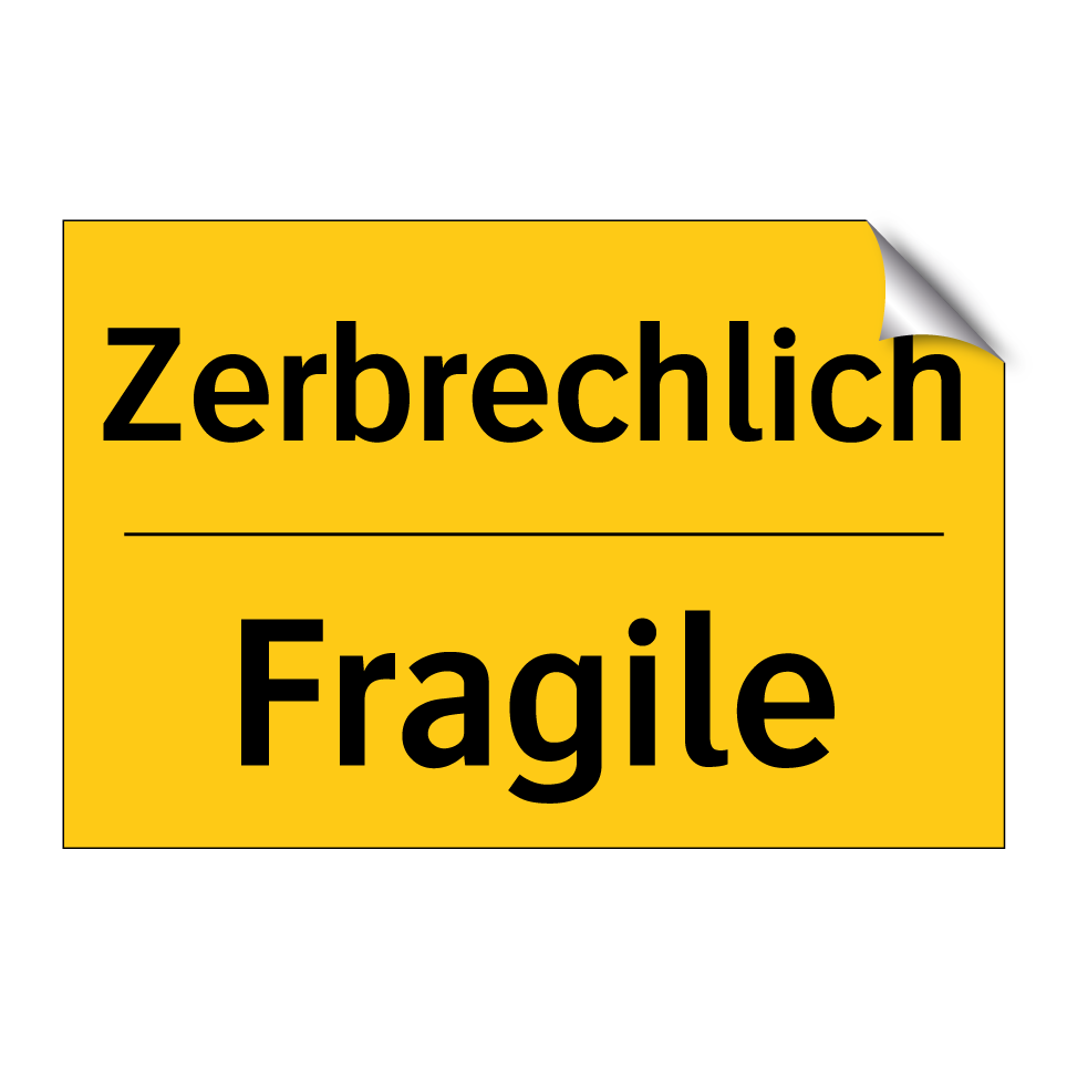 Zerbrechlich - Fragile