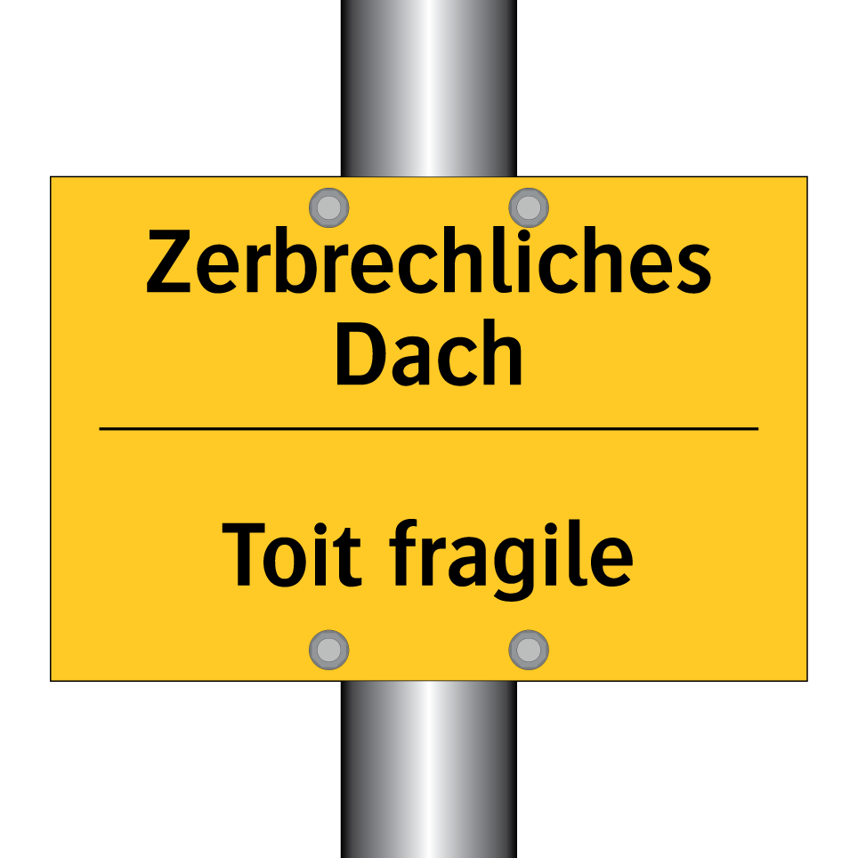 Zerbrechliches Dach - Toit fragile