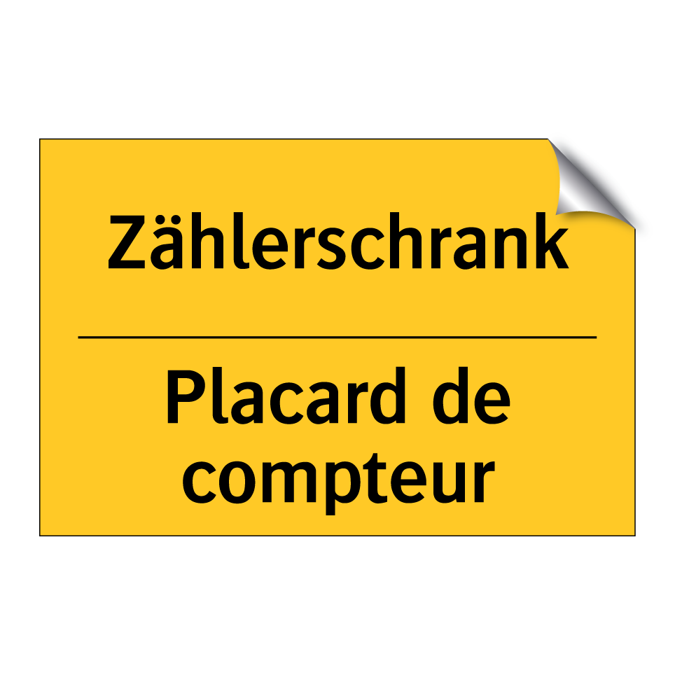 Zählerschrank - Placard de compteur