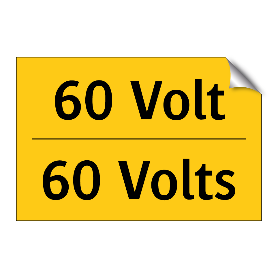 60 Volt - 60 Volts