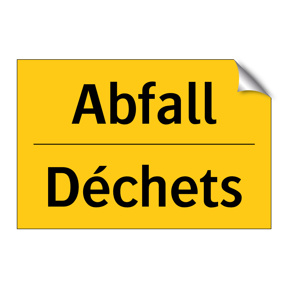 Abfall - Déchets