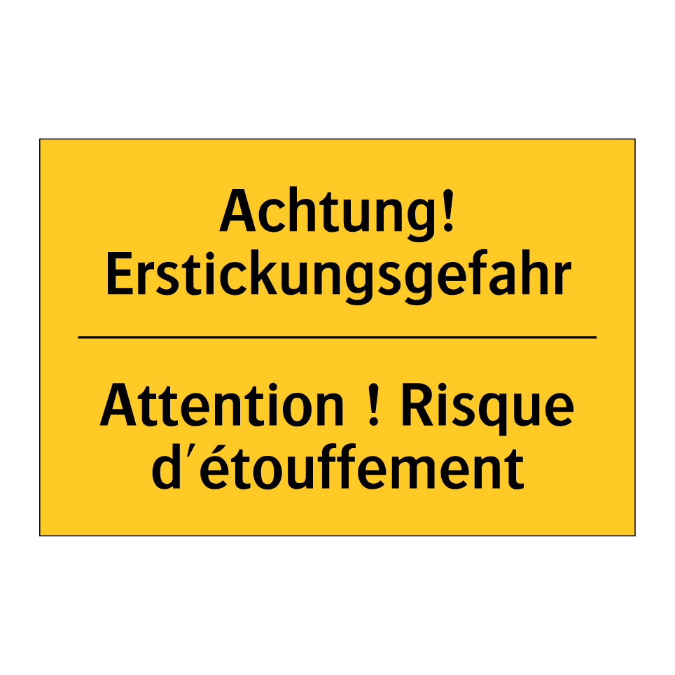 Achtung! Erstickungsgefahr - Attention ! Risque d'étouffement /.../