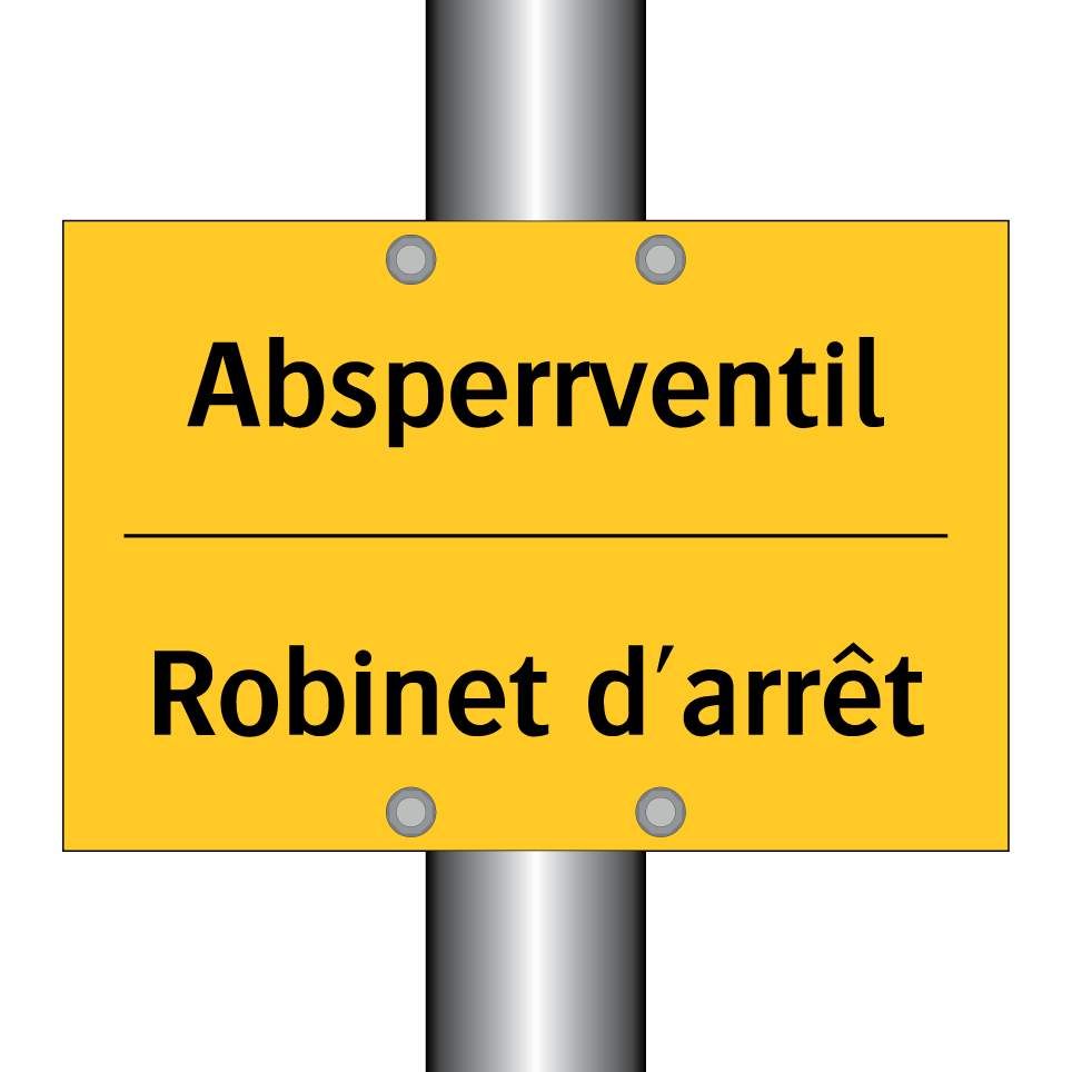 Absperrventil - Robinet d'arrêt