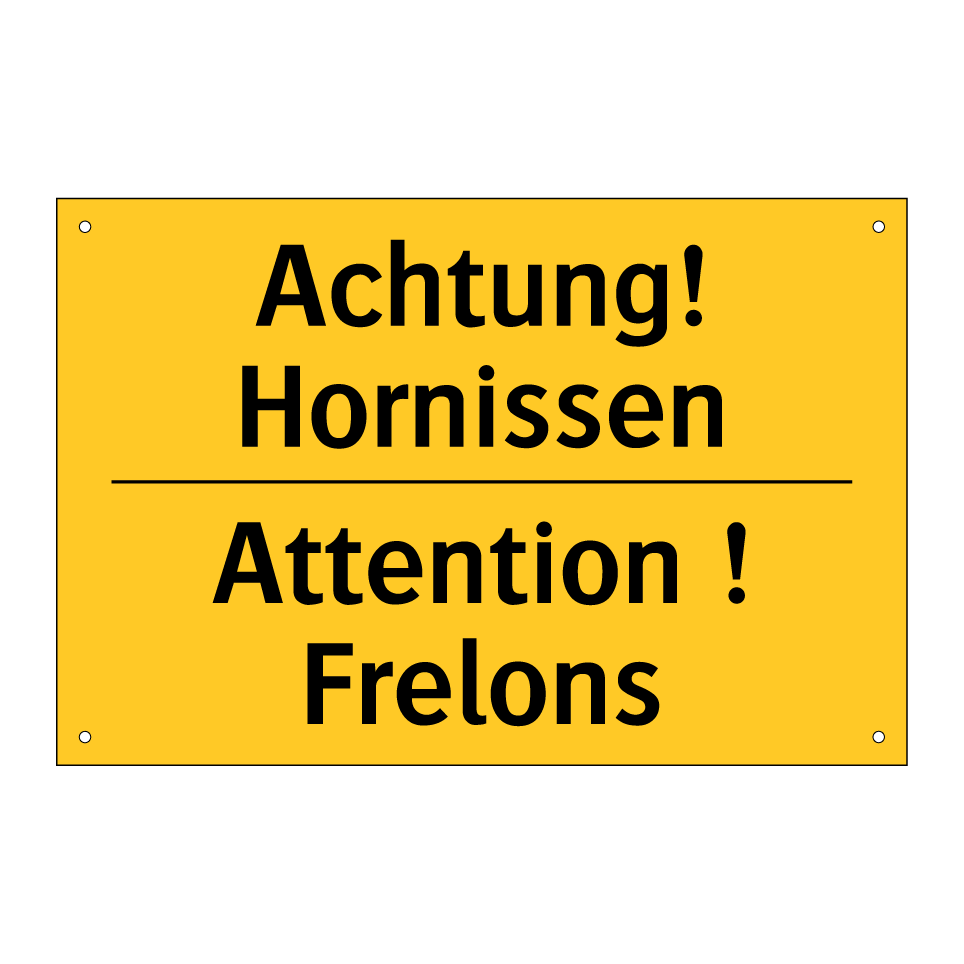 Achtung! Hornissen - Attention ! Frelons