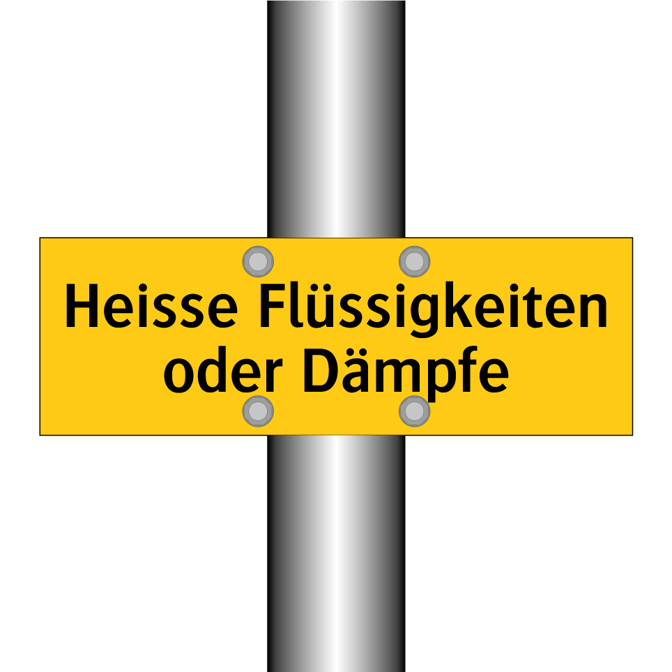 Heisse Flüssigkeiten oder Dämpfe