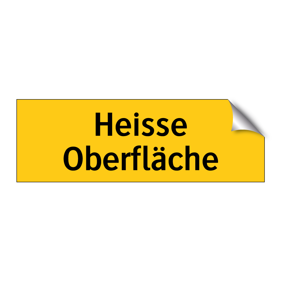Heisse Oberfläche