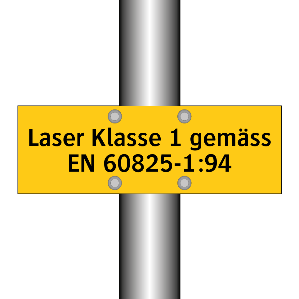 Laser Klasse 1 gemäss EN 60825-1:94