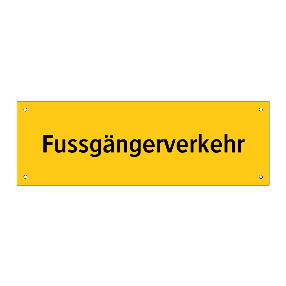 Fussgängerverkehr