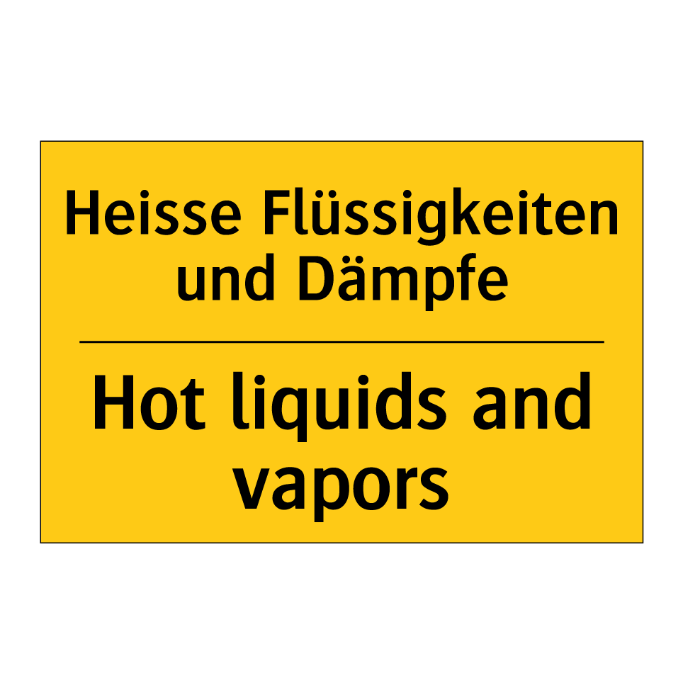 Heisse Flüssigkeiten und Dämpfe /.../ - Hot liquids and vapors