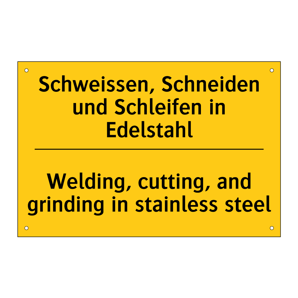 Schweissen, Schneiden und Schleifen  /.../ - Welding, cutting, and grinding  /.../