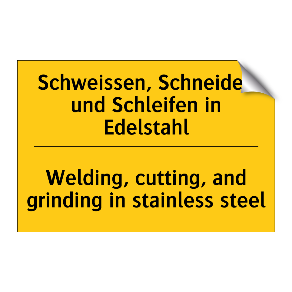 Schweissen, Schneiden und Schleifen  /.../ - Welding, cutting, and grinding  /.../