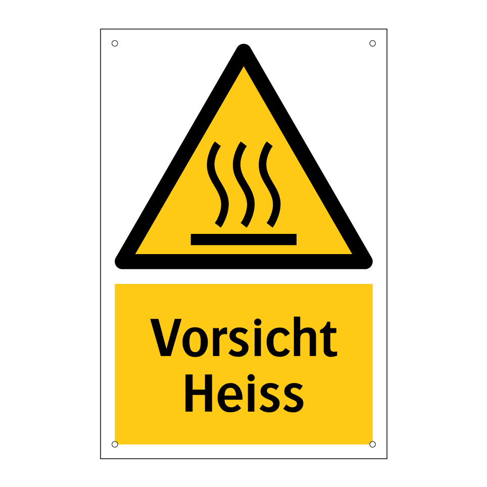 Vorsicht Heiss