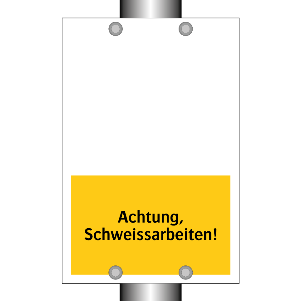 Achtung, Schweissarbeiten!