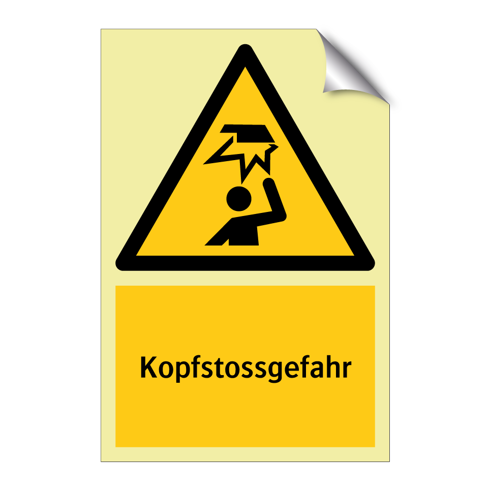 Kopfstossgefahr