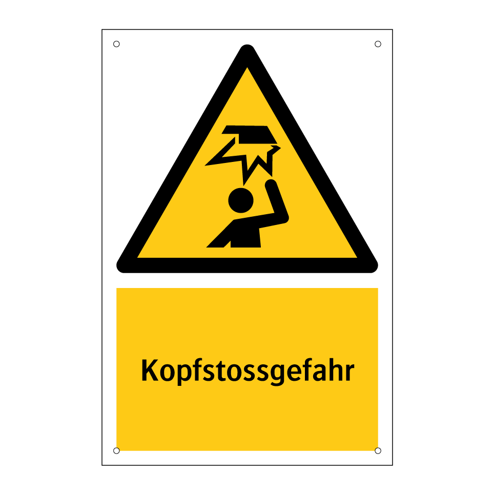 Kopfstossgefahr