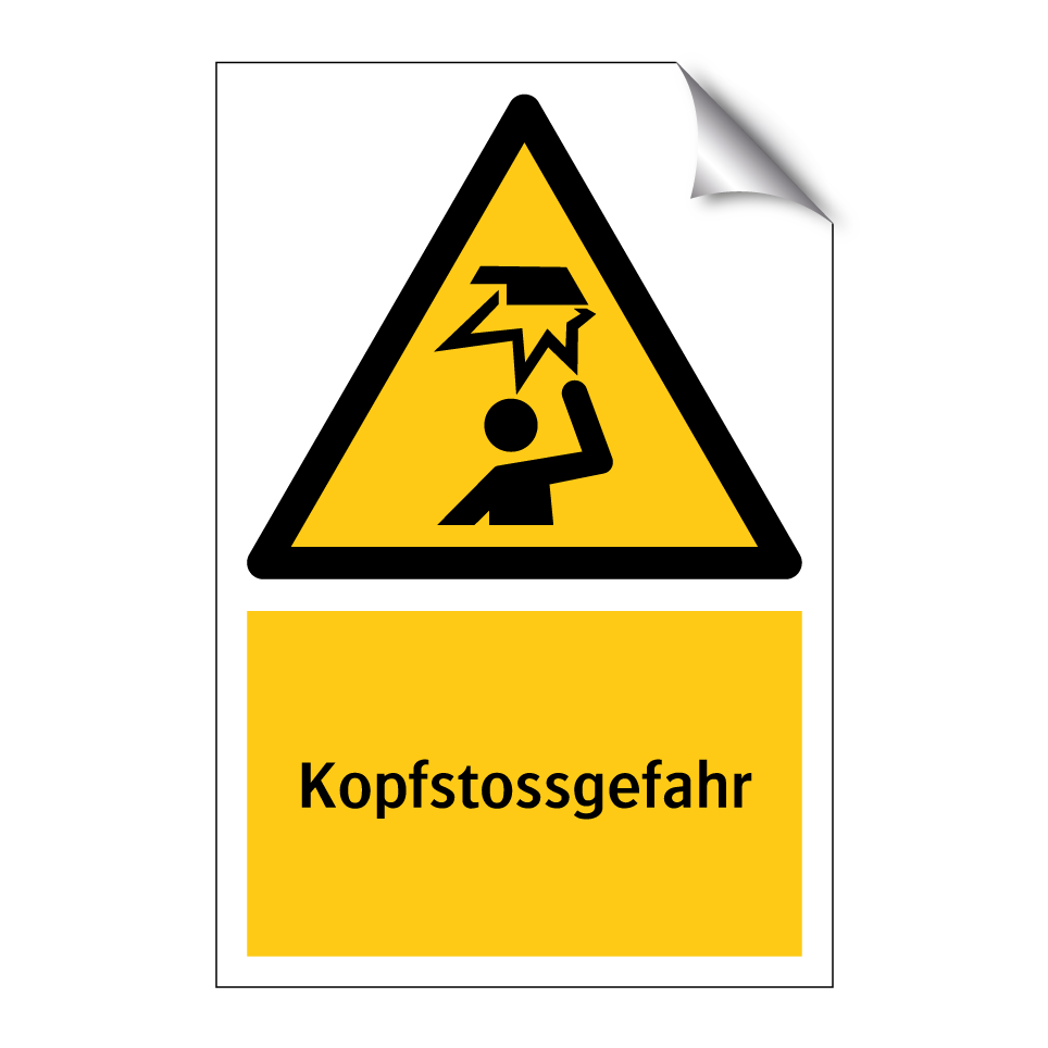 Kopfstossgefahr