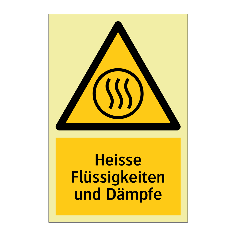 Heisse Flüssigkeiten und Dämpfe