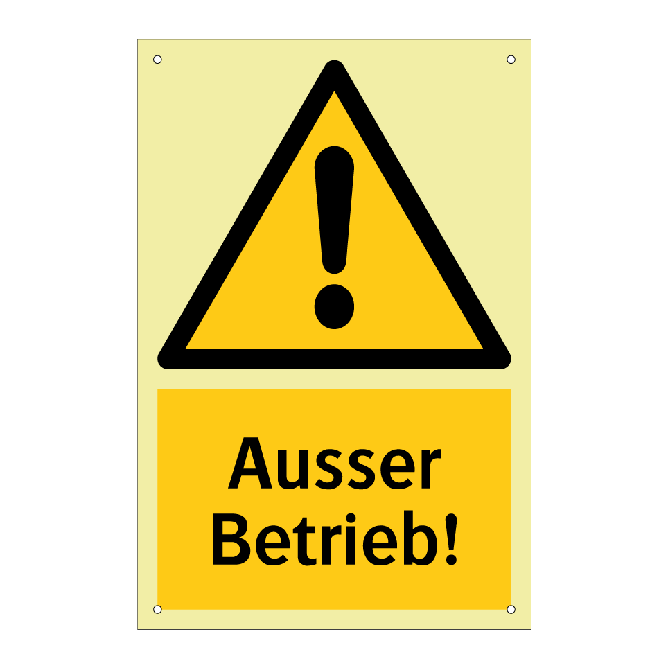 Ausser Betrieb!