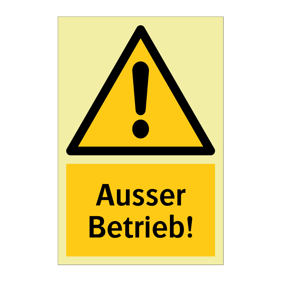 Ausser Betrieb!