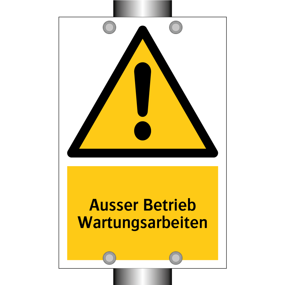 Ausser Betrieb Wartungsarbeiten