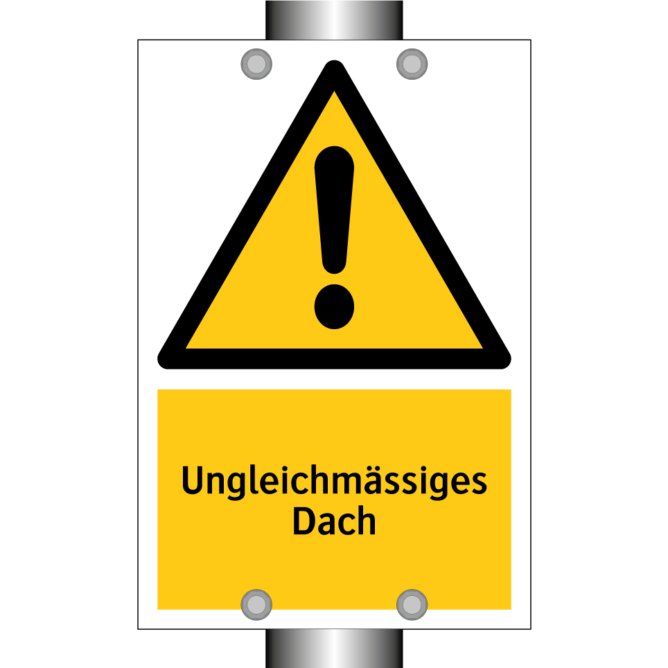 Ungleichmässiges Dach