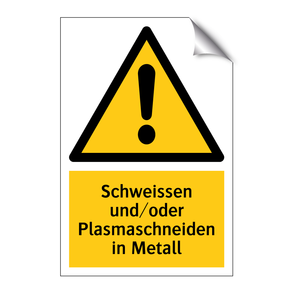 Schweissen und/oder Plasmaschneiden in Metall