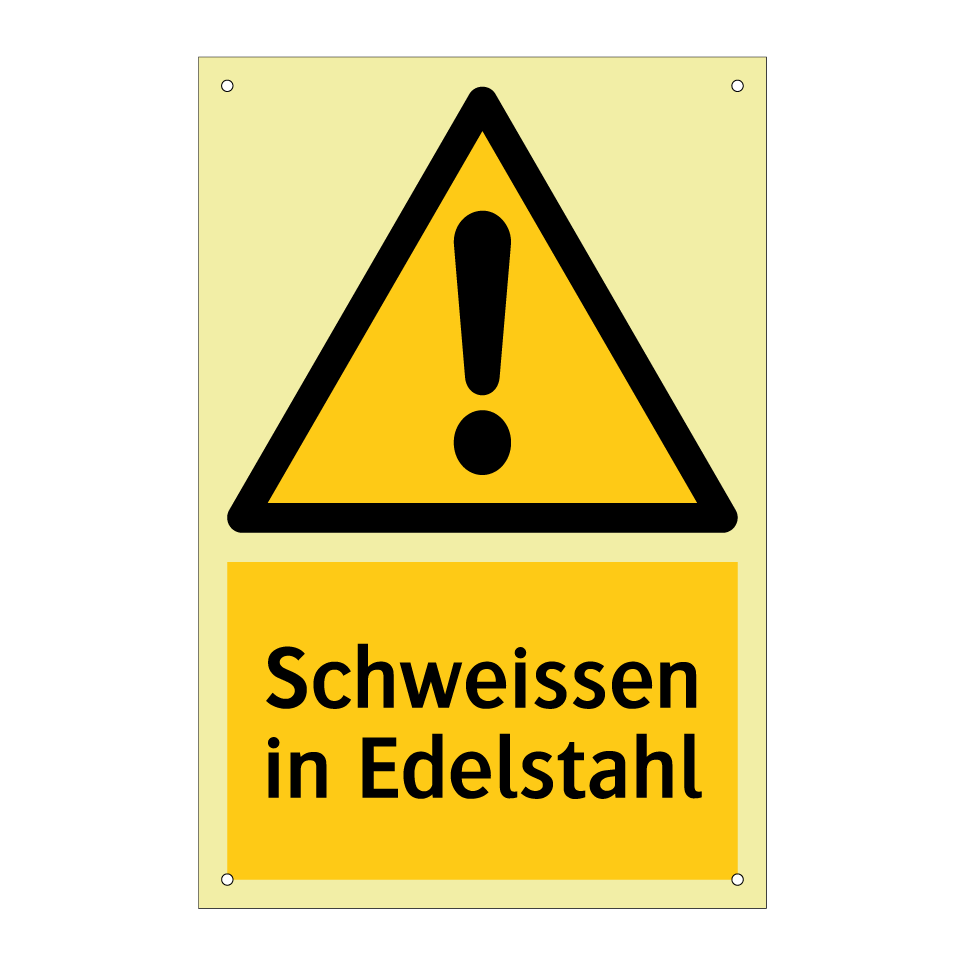 Schweissen in Edelstahl