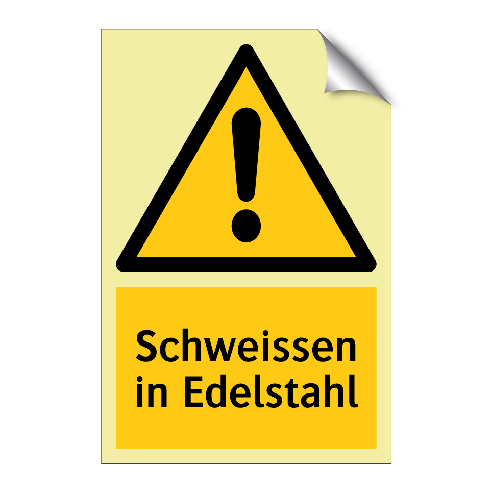 Schweissen in Edelstahl