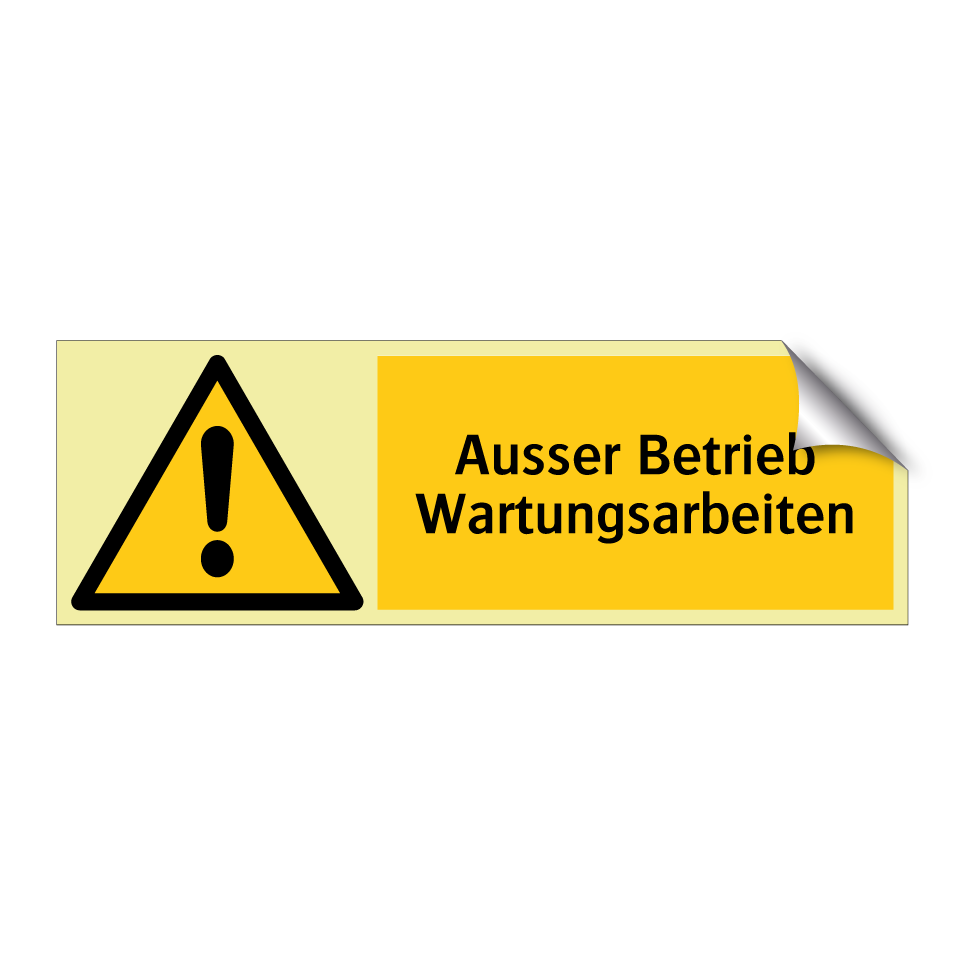 Ausser Betrieb Wartungsarbeiten