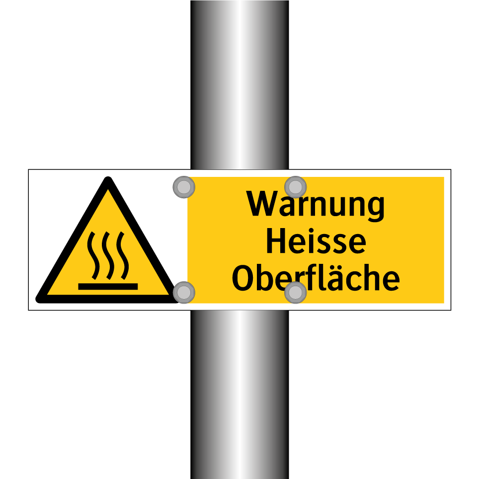 Warnung Heisse Oberfläche