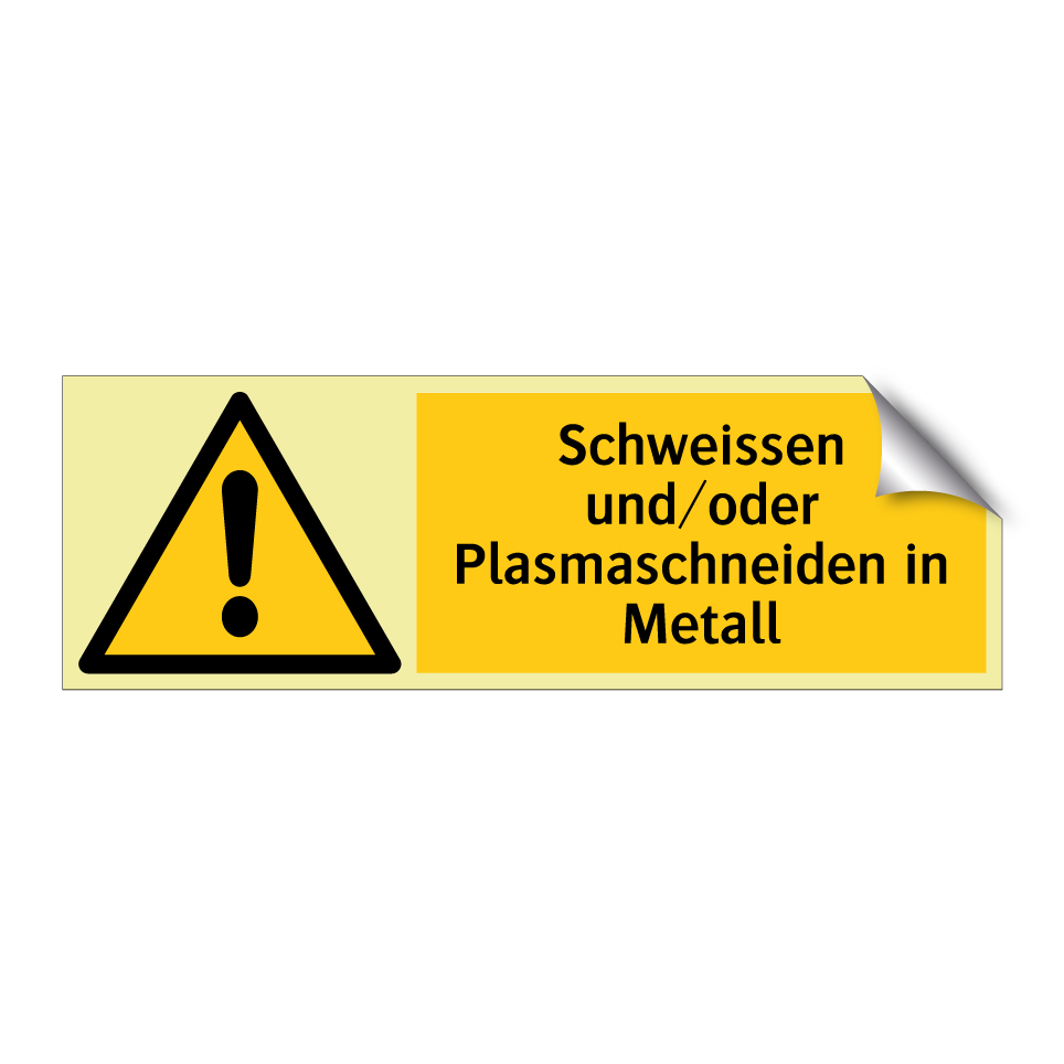 Schweissen und/oder Plasmaschneiden in Metall