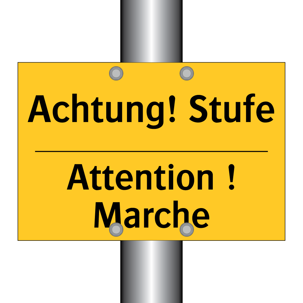Achtung! Stufe - Attention ! Marche