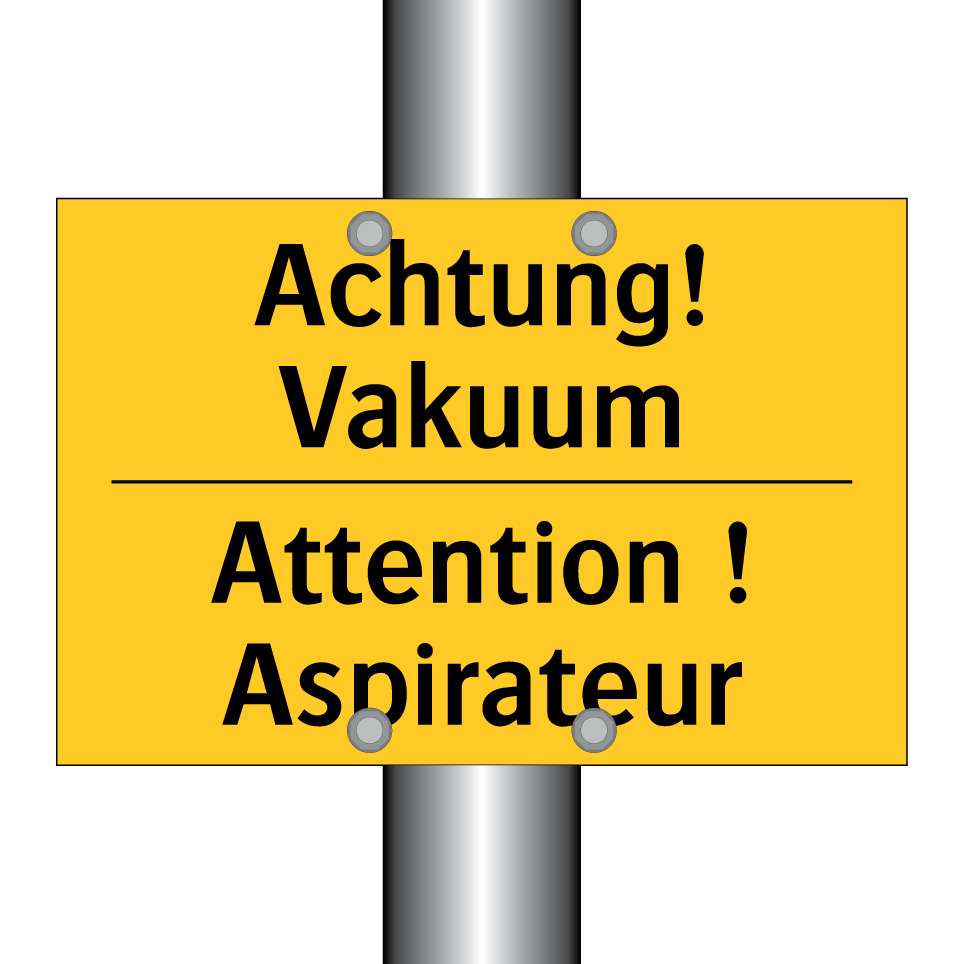 Achtung! Vakuum - Attention ! Aspirateur