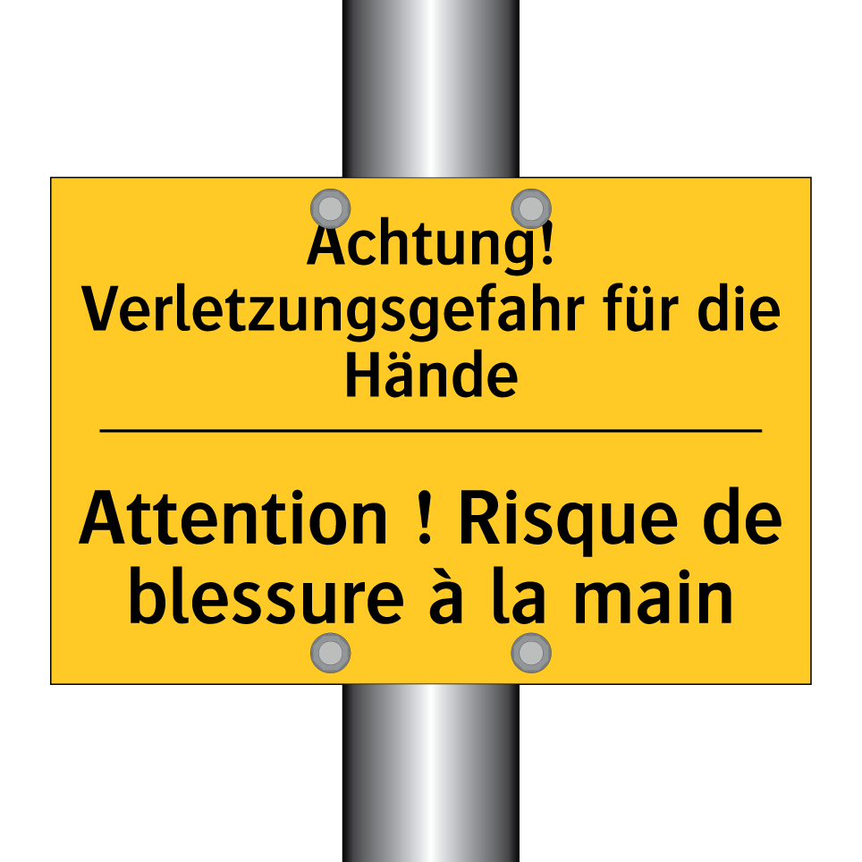 Achtung! Verletzungsgefahr für  /.../ - Attention ! Risque de blessure  /.../
