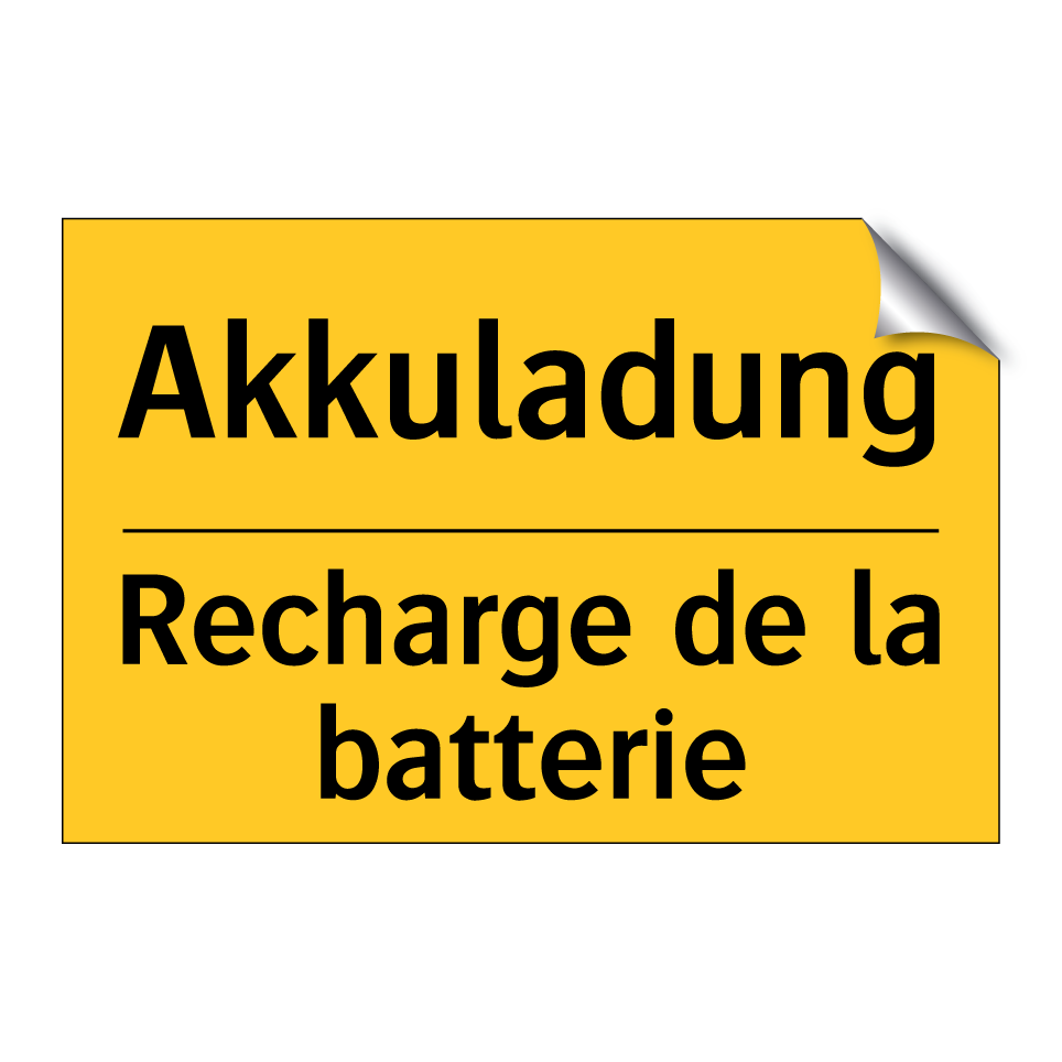 Akkuladung - Recharge de la batterie