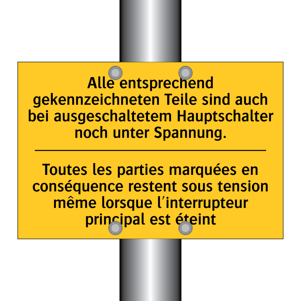 Alle entsprechend gekennzeichneten  /.../ - Toutes les parties marquées en  /.../