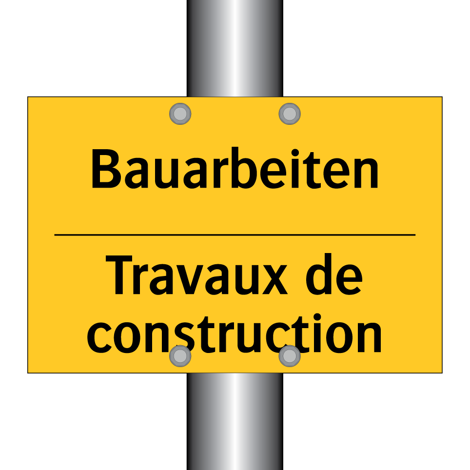 Bauarbeiten - Travaux de construction