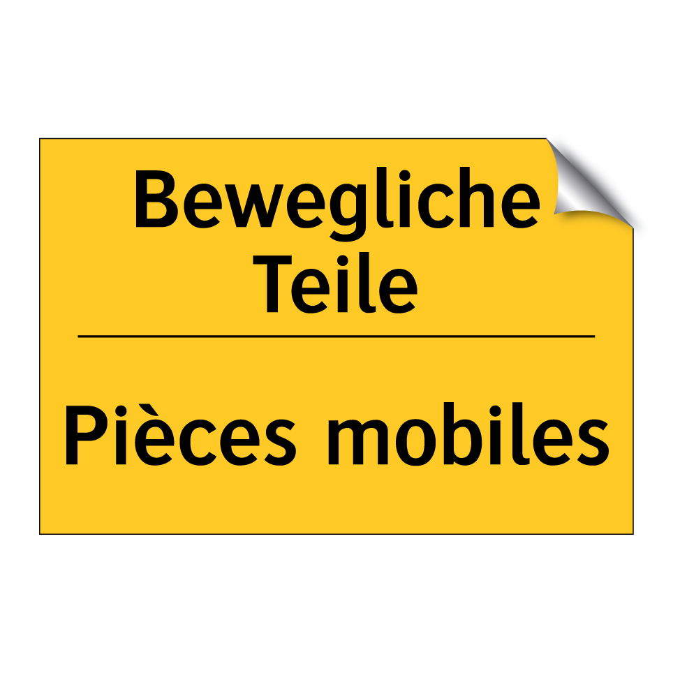 Bewegliche Teile - Pièces mobiles