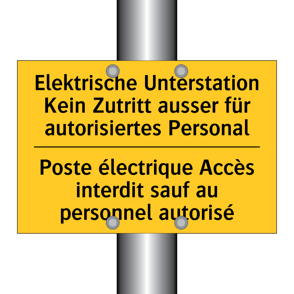 Elektrische Unterstation Kein  /.../ - Poste électrique Accès interdit  /.../