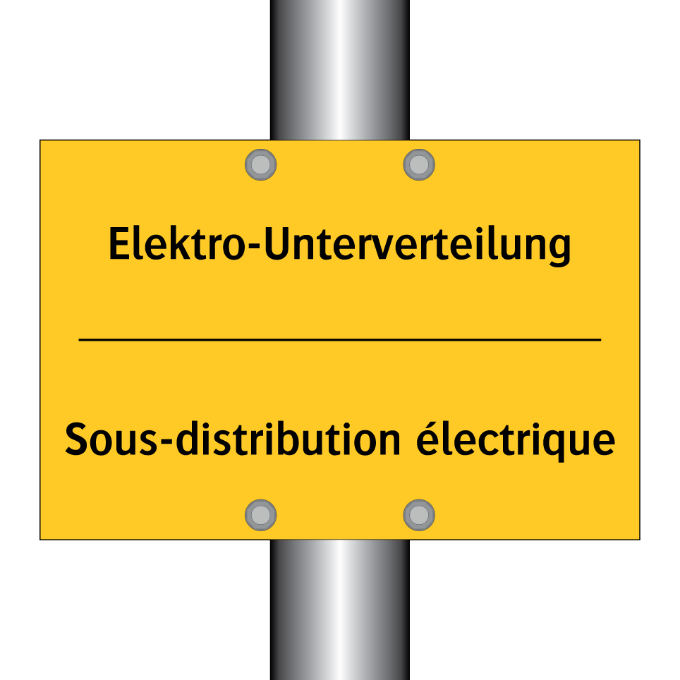 Elektro-Unterverteilung - Sous-distribution électrique