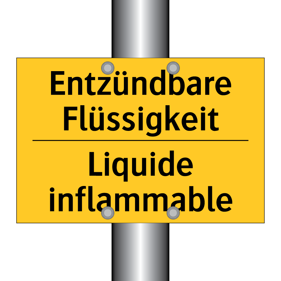 Entzündbare Flüssigkeit - Liquide inflammable