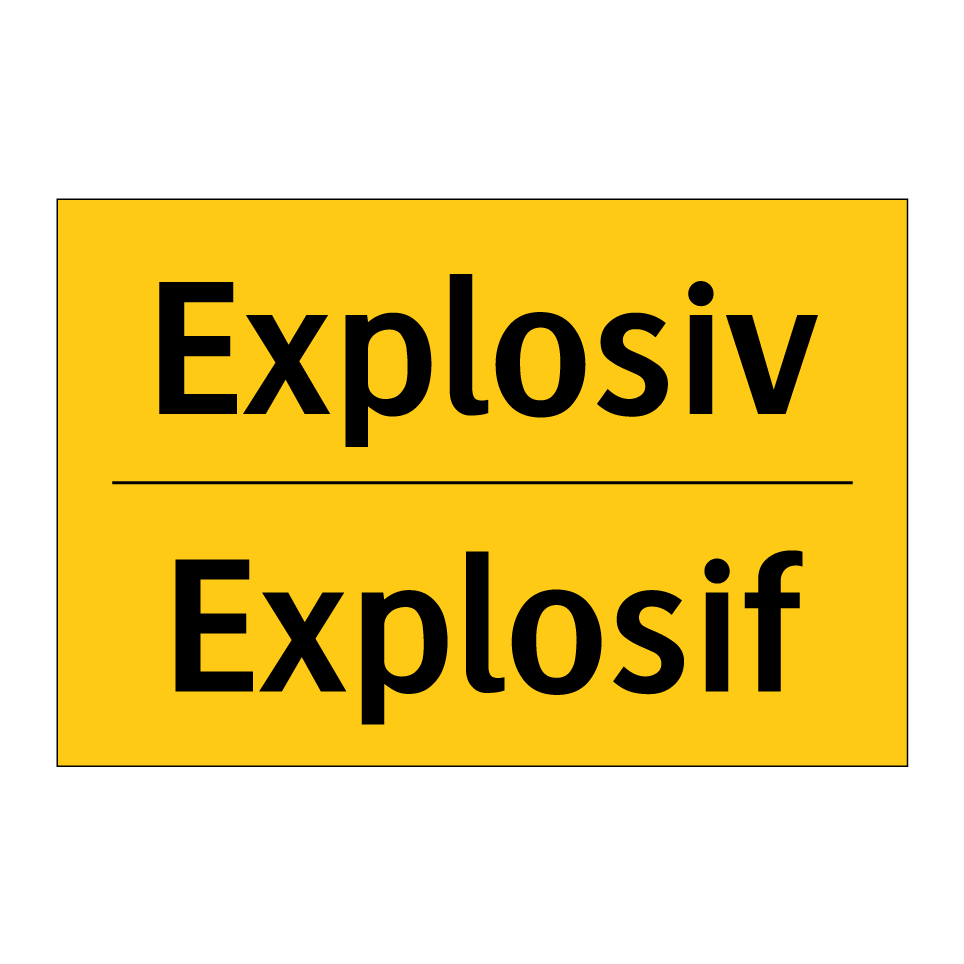 Explosiv - Explosif