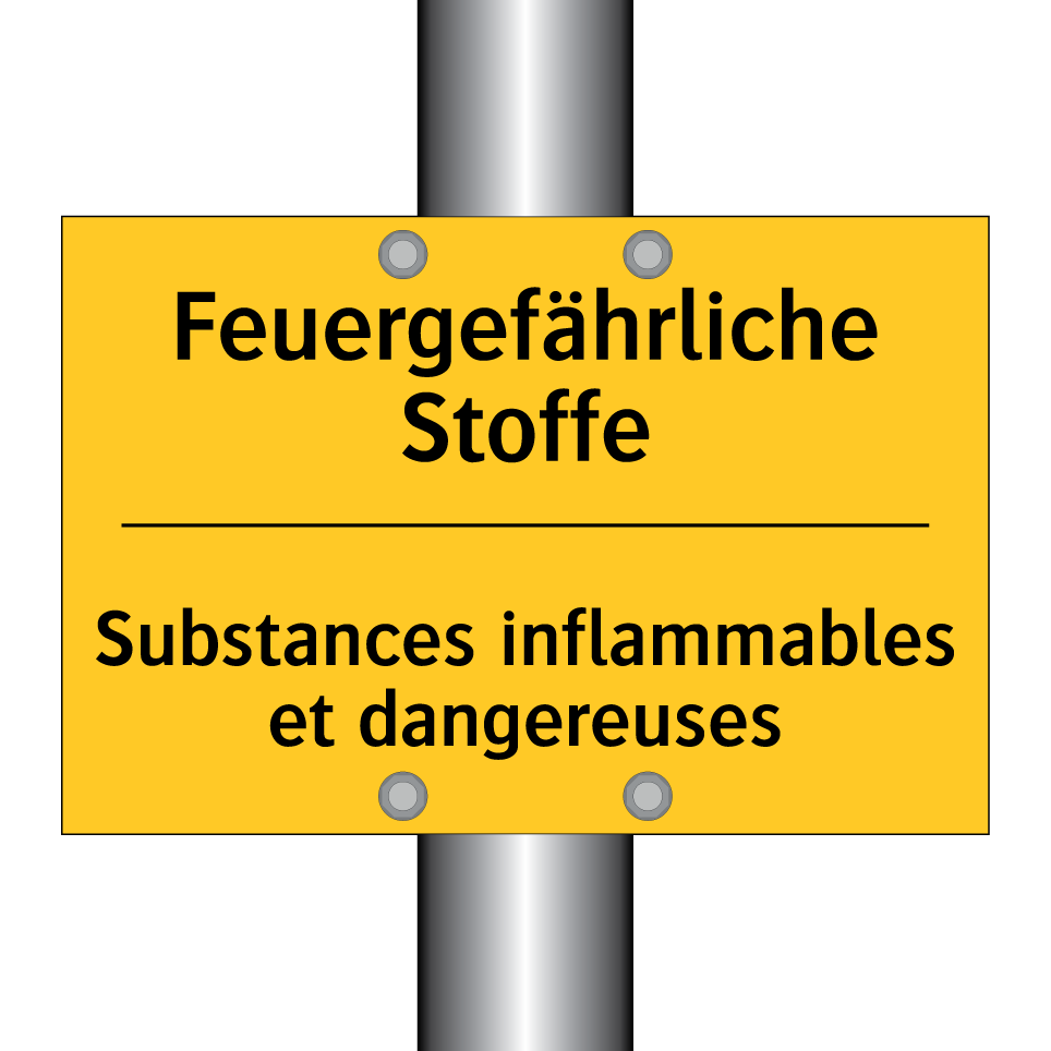 Feuergefährliche Stoffe - Substances inflammables et dangereuses /.../